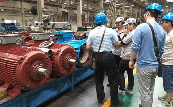 西安泰富西瑪電機(jī)開展安全月安全生產(chǎn)大檢查。