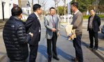西瑪電機(jī)公司總經(jīng)理?xiàng)钐炖麍A滿完成對(duì)華東市場(chǎng)的考察?！靼膊﹨R儀器儀表有限公司